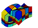 MsMFE applied to a corner-point grid